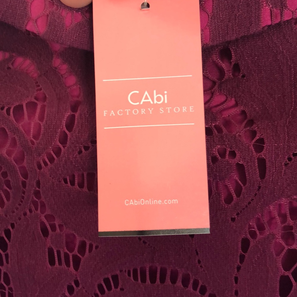 NWT CAbi Plumberry Blazer size 6 - Picture 8 of 8
